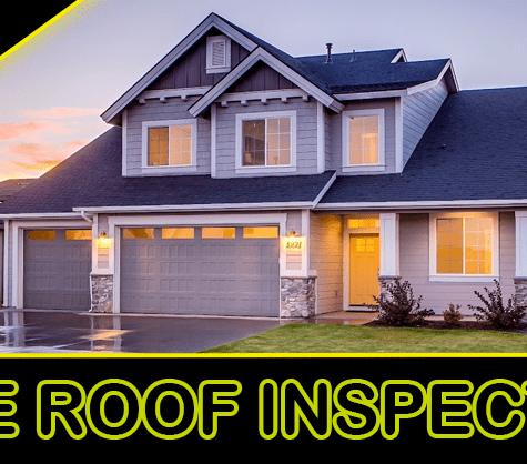 A photo of a roofer installing asphalt shingles on a roof.