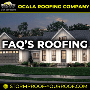 FAQ's Expert Roofing Services in Ocala | High-Quality Solutions for Your Home.